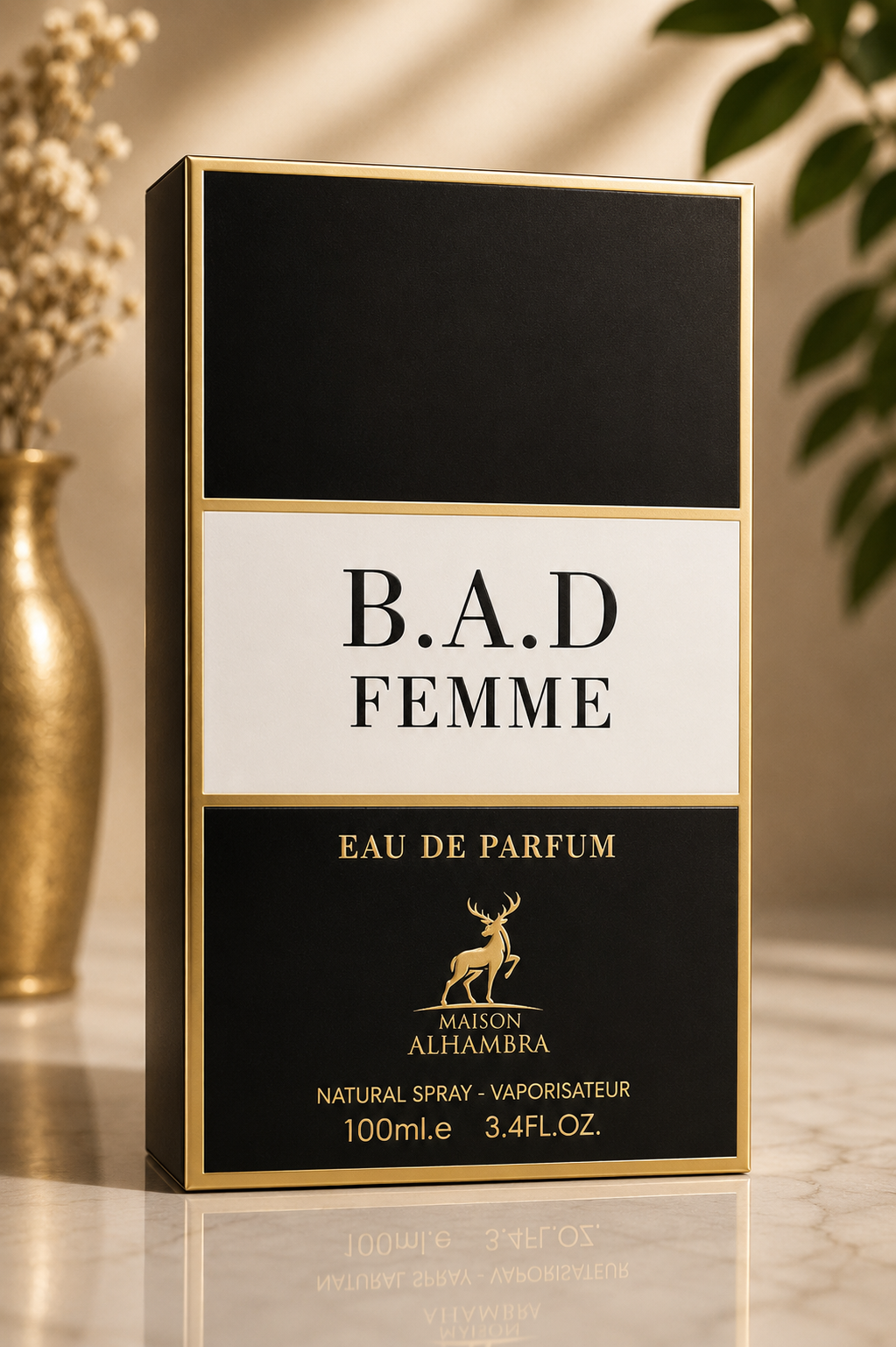 Perfume B.A.D Femme Maison Alhambra - Eau de Parfum Feminino 100ml