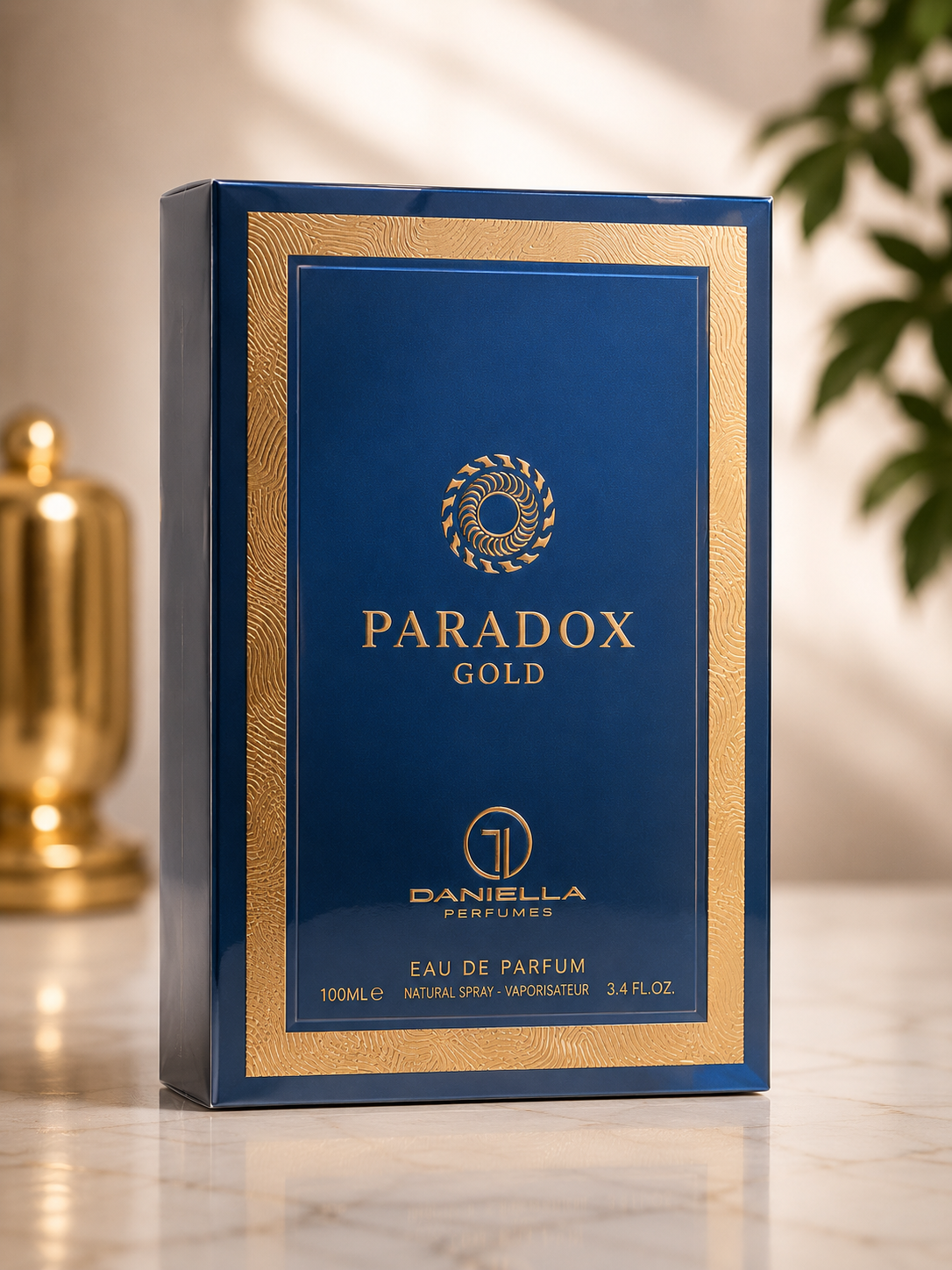 Perfume Paradox Gold Daniella Perfumes - Eau de Parfum 100ml
